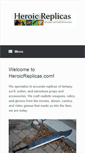 Mobile Screenshot of heroicreplicas.com